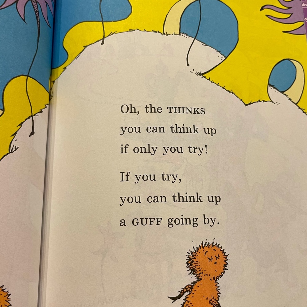 Dr. Suess Oh you Thinks You can think? - Picture 5 of 7